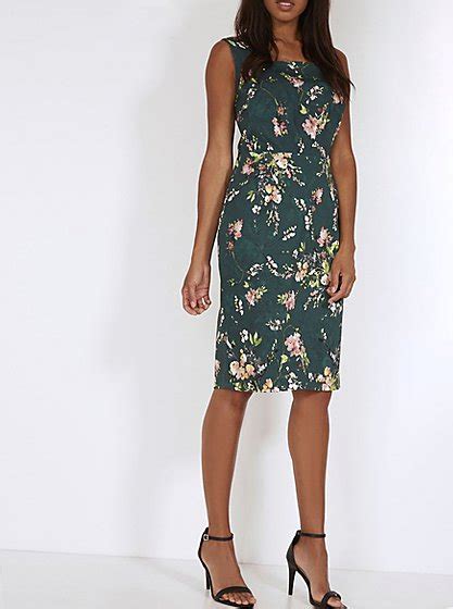 Floral Pencil Dress | Women | George at ASDA