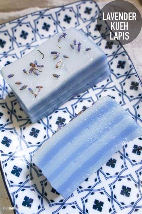 Lavender Butterfly Blue Pea Kueh Lapis - Nomadette