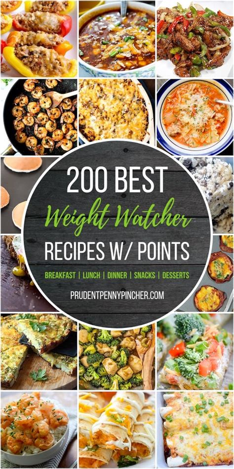 200 Weight Watchers Recipes with Smart Points - Prudent Penny Pincher