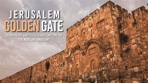 The Golden Gate In Jerusalem Israel | Ep 13 - YouTube