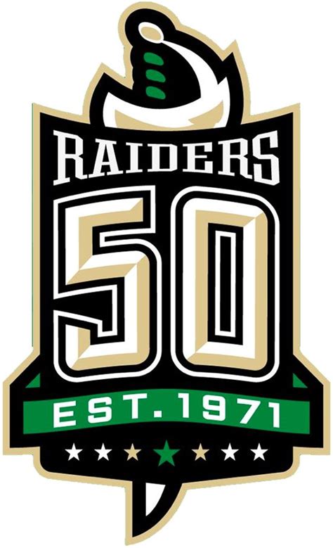 Prince Albert Raiders 50th Anniversary Logo