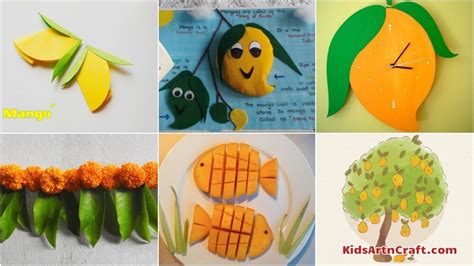 Mango Crafts Ideas & Activities for Kids - Kids Art & Craft