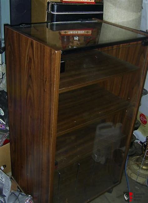 Vintage Stereo Cabinet with glass doors Photo #556449 - US Audio Mart