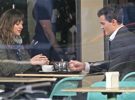 Small Talk from Fifty Shades of Grey: Behind-the-Scenes Pics | E! News