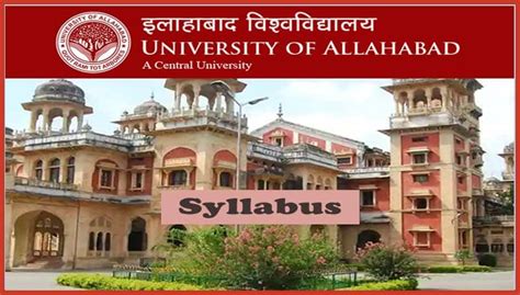 Allahabad University Syllabus 2023:Get UG & PG Entrance Syllabus