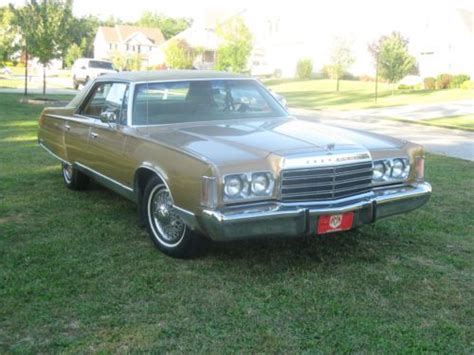 Sell used 1974 Chrysler New Yorker Brougham Hardtop 4-Door 7.2L 440 V8 ...