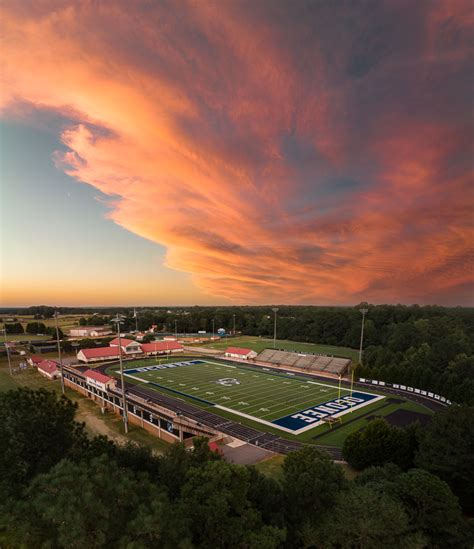 Warrior Stadium at Sunset - Chris Greer Photography