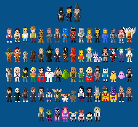 Lego Dimensions Characters 8 Bit by LustriousCharming on DeviantArt