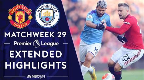 Manchester United v. Manchester City | PREMIER LEAGUE HIGHLIGHTS | 3/8 ...