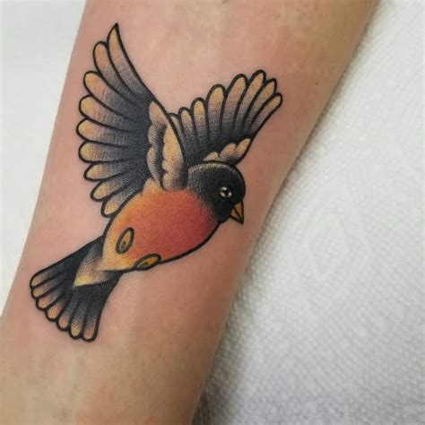 American Robin Tattoo