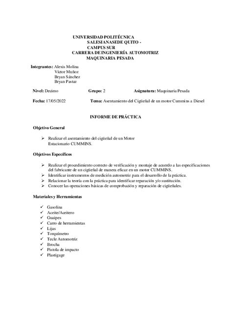 (PDF) UNIVERSIDAD POLITÉCNICA SALESIANA SEDE QUITO -CAMPUS SUR CARRERA ...