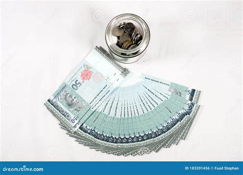 Malaysia Currency MYR: Stack of Ringgit Malaysia Bank Note. Stock Photo - Image of bottle, asian ...