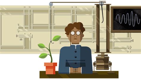 Jagdish Chandra Bose Google doodle marks 158th birthday of biophysicist, botanist & crescograph ...