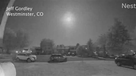Caught on camera: Burst of light from meteor can be seen for miles in ...