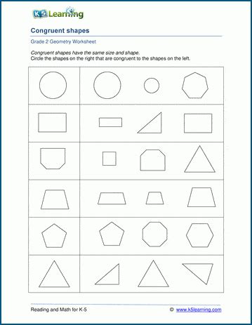 Examples Of Non Congruent Shapes