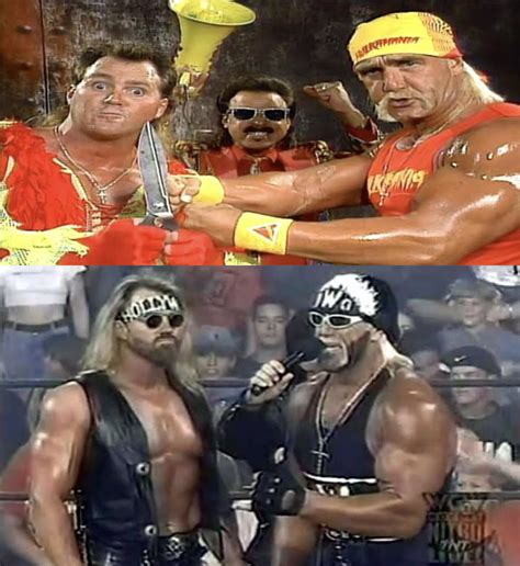 Hulk Hogan & Brutus Beefcake/Disciple 5 years apart : SquaredCircle