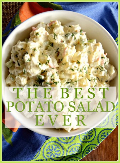 THE BEST POTATO SALAD EVER... NO KIDDING! - StoneGable