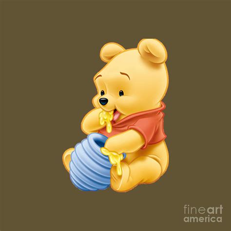 Winnie the pooh Drawing by Intan Safitri | Fine Art America