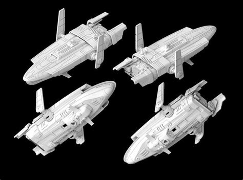 GX1 Short Hauler 1/270 by Mel_Miniatures on Shapeways | Star wars ships, Arts and crafts ...