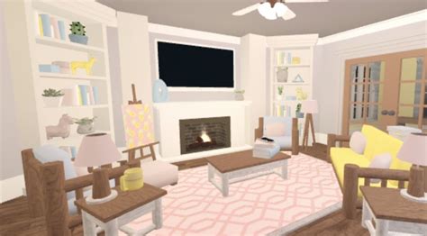 Bloxburg House Interior Living Room