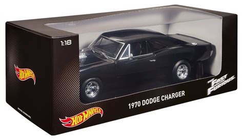 Hot Wheels The Fast and the Furious 1/18 1970 Dodge Charger R/T Diecast ...