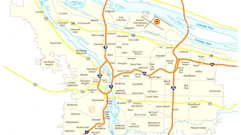 Map Of Portland Airport - Trip to Airport