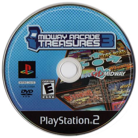 Midway Arcade Treasures 3 (2005) PlayStation 2 box cover art - MobyGames