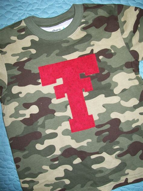 Texas Tech Shirt Camouflage Texas Tech Shirt Texas Tech