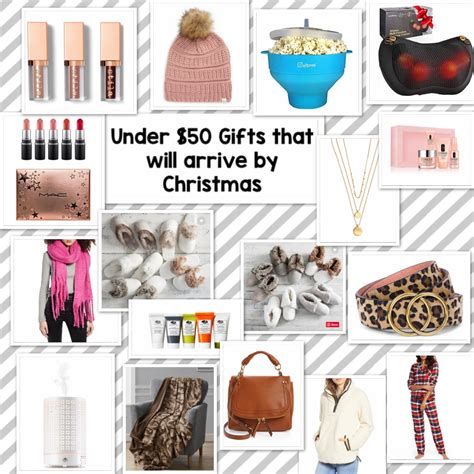 Under $50 Gifts That Will Arrive by Christmas - Daily Dose of Style