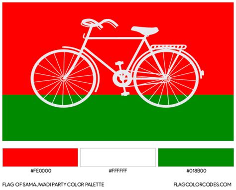 Samajwadi Party flag color codes