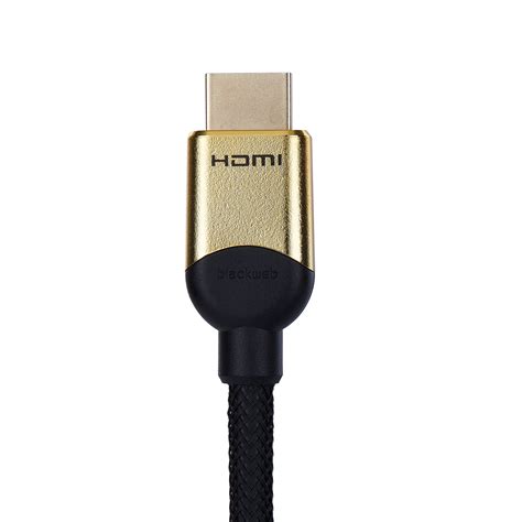 Blackweb Premium 4K HDR HDMI Cable, 4', Black – BrickSeek