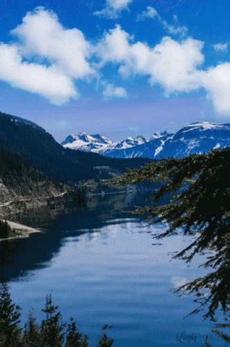 Lake Mountain GIF - Lake Mountain Cloud - Discover & Share GIFs Divine Nature, Amazing Nature ...