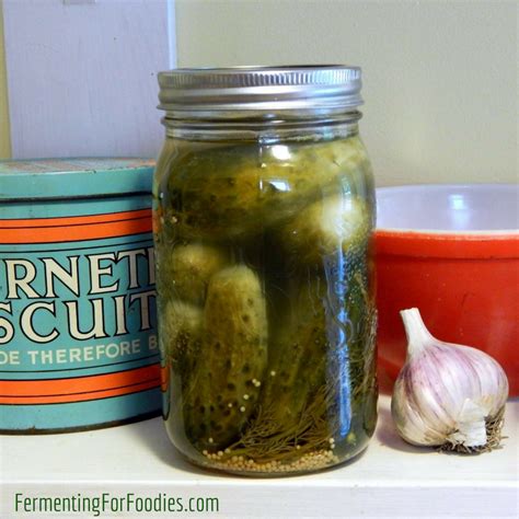 Grandma's Fermented Pickles - Fermenting for Foodies