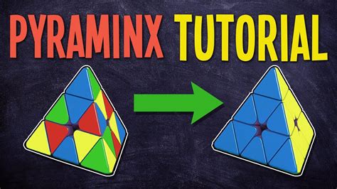 How to Solve a Pyraminx (EASY Beginner Tutorial) - YouTube