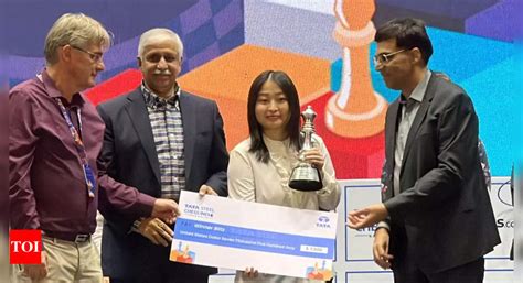 Ju Wenjun pips Koneru Humpy for Tata Steel Chess blitz title | Chess News - Times of India