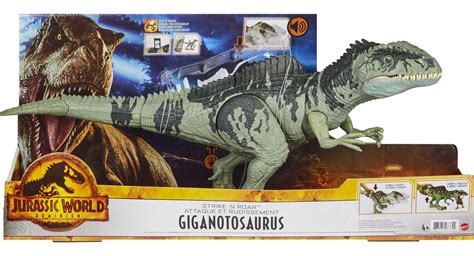 Buy Jurassic World Dominion Strike N Roar Giganotosaurus Dinosaur ...