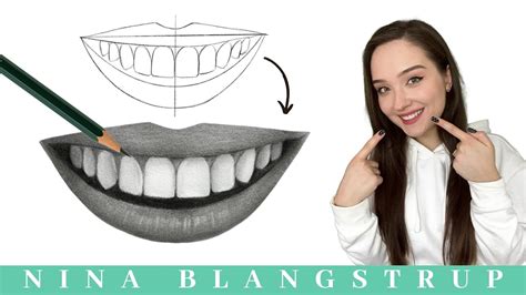 How To Draw Human Lips Smiling | Lipstutorial.org