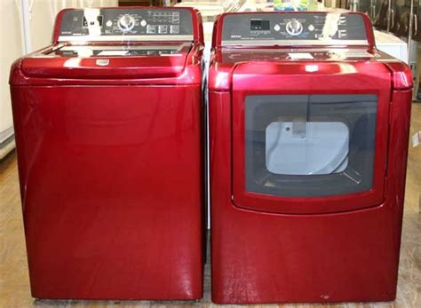 Red washer and dryer | Red Things that I NEED | Pinterest | I want ...