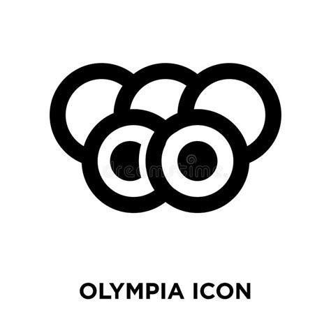 Olympia Icon Vector Isolated on White Background, Logo Concept O Stock ...