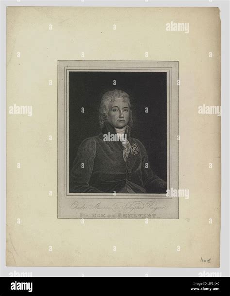 Portrait of Talleyrand Stock Photo - Alamy