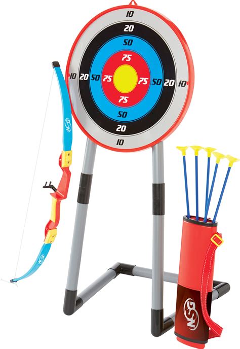 Free 2-day shipping. Buy NSG Deluxe Kids Bow & Arrow Archery Set with ...