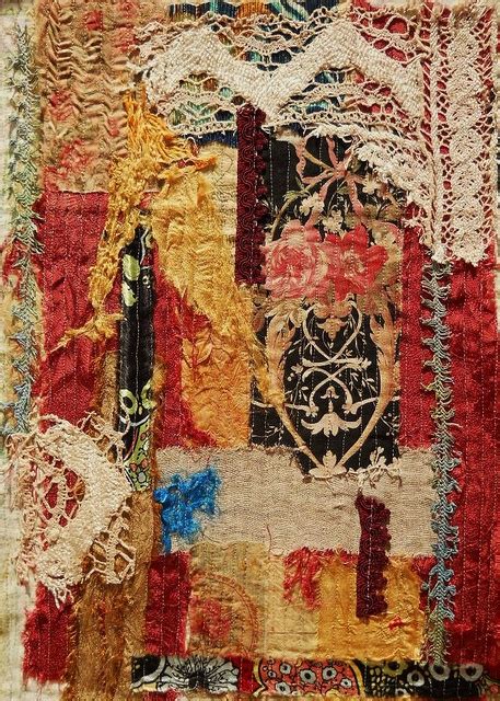 Remnants of the Past # 2 | Art quilts, Colorful quilts, Encaustic wax art