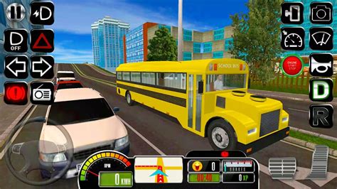 Bus Simulator: Original | School bus | bus game | Android IOS Gameplay HD #3 - YouTube