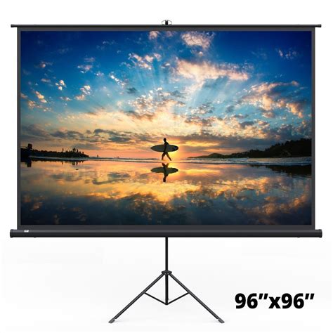 Projector Screen Tripod Stand 8 Feet 96″ x 96″ Price in Sri Lanka - Buyitem.lk