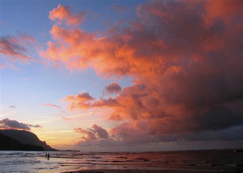 Hanalei bay sunset, Hawaii. Photograph by Roland Ferry - Pixels