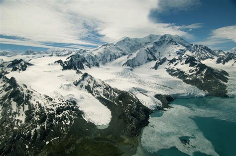 Helland Glacier South Georgia Island Photograph by Nhpa | Pixels