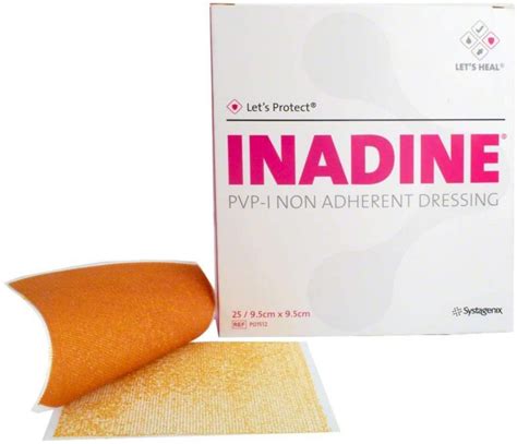 Inadine Non-Adherent Dressings 9.5 x 9.5cm (B25) – Betta Health Outcomes