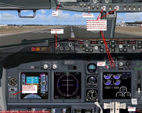 FS2004 Boeing 737-800 Realistic Panel - Flight Simulator 2004 Mod