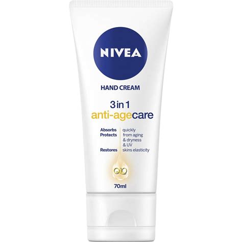 Nivea Q10 Anti-age Hand Cream Moisturiser 70ml | Woolworths