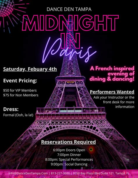 Midnight In Paris | The Dance Den